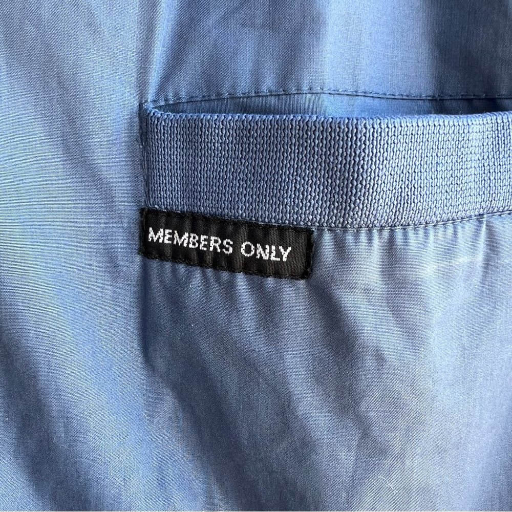 ππ£ Vintage 80βs Members Only Racer style jacket - Picture 5 of 10